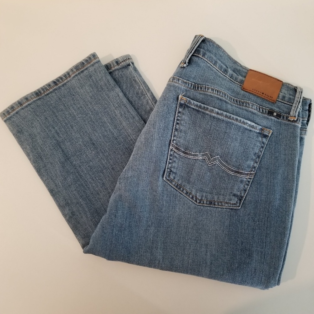 Lucky Brand Sweet Straight Boyfriend Jeans